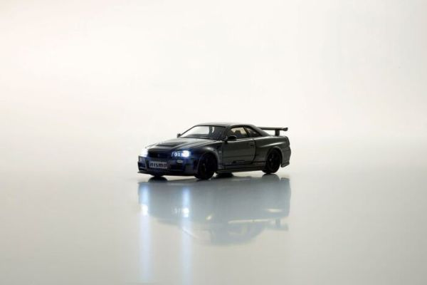 KYOSHO京商 1/64 NISSAN SKYLINE GT-R  with Lighting (NISMO BNR34 CRS Version) 07130LGR /需搭配MOTN LED BASE SYSTEM LED發光觸發底座 KYOSHO京商 1/64 NISSAN SKYLINE GT-R  with Lighting (NISMO BNR34 CRS Version) 07130LGR /需搭配MOTN LED BASE SYSTEM LED發光觸發底座