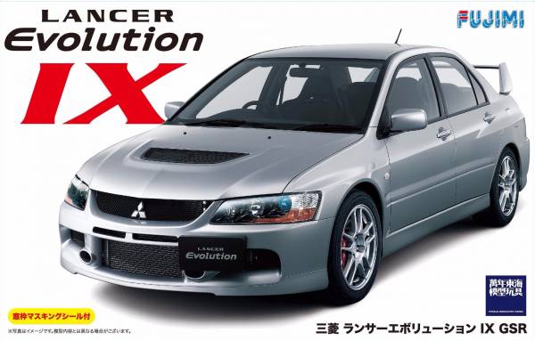 1/24 三菱 LANCER Evolution IX GSR FUJIMI ID107 富士美 組裝模型 evo9 FUJIMI,1/24,ID,三菱,MITSUBISHI,LANCER,EVOLUTION,EVO,GSR,