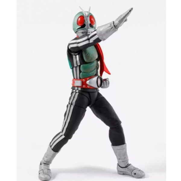 (預購) BANDAI S.H.F 真骨雕製法 假面騎士新1號 榮光的昭和騎士 可動完成品 20260609 BANDAI S.H.F 真骨雕製法 假面騎士新1號 榮光的昭和騎士 可動完成品