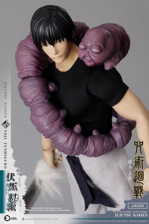 (預購) AsmusToys 1/6 咒術迴戰 懷玉‧玉折 伏黑甚爾 可動完成品 JJKS203A 20260623 AsmusToys 1/6 咒術迴戰 懷玉‧玉折 伏黑甚爾 可動完成品 JJKS203A