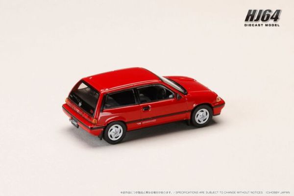 Hobby JAPAN 1/64 本田 Honda CIVIC (AT) LATE VERSION / Genuine optional Parts 紅 HJ643029R Hobby JAPAN 1/64 本田 Honda CIVIC (AT) LATE VERSION / Genuine optional Parts 紅 HJ643029R
