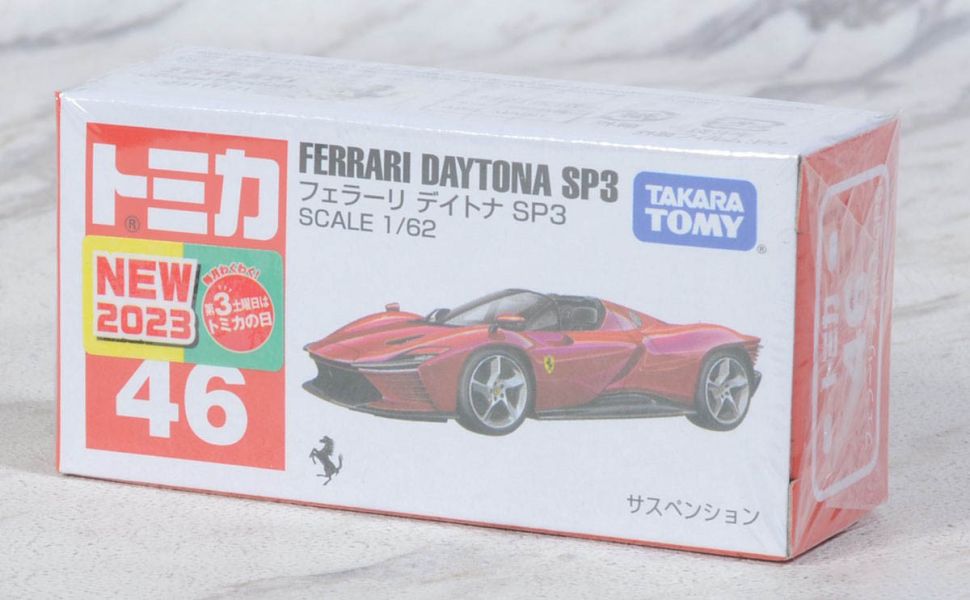 TOMICA 046 多美小汽車 法拉利 Ferrari Daytona SP3 TOMICA 046 多美小汽車 法拉利 Ferrari Daytona SP3