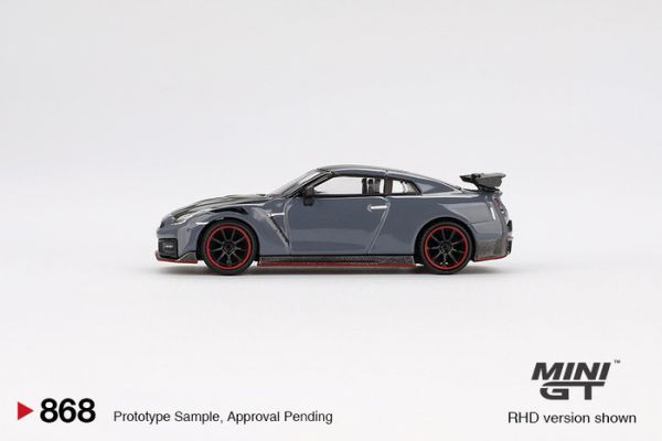 [標準版] MINIGT 1/64 日產 Nissan GT-R Nismo 2024 NISMO Stealth Gray LHD 左駕 MGT00868-L [標準版] MINIGT 1/64 日產 Nissan GT-R Nismo 2024 NISMO Stealth Gray LHD 左駕 MGT00868-L