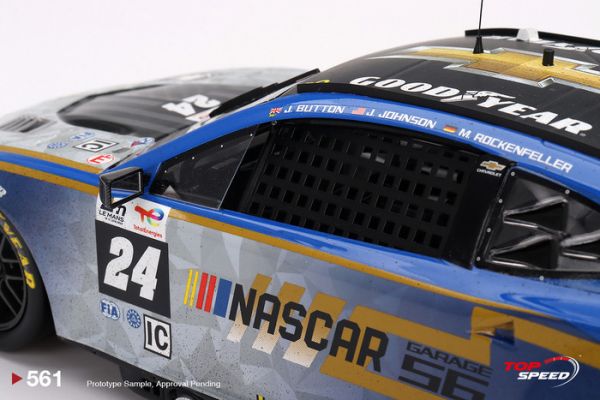 [舊化塗裝] TOP SPEED 1/18 Garage 56 雪佛蘭 Chevrolet Camaro ZL1 #24 Hendrick Motorsports 2023 Le Mans 24Hr Post-Race Weathered TS0561 [舊化塗裝] TOP SPEED 1/18 Garage 56 雪佛蘭 Chevrolet Camaro ZL1 #24 Hendrick Motorsports 2023 Le Mans 24Hr Post-Race Weathered TS0561