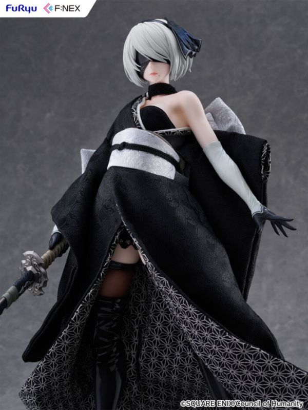 Furyu 1/7 吉德 x F:NEX 尼爾:自動人形Ver1.1a 2B 日本人形 PVC完成品 Furyu 1/7 吉德 x F:NEX 尼爾:自動人形Ver1.1a 2B 日本人形 PVC完成品