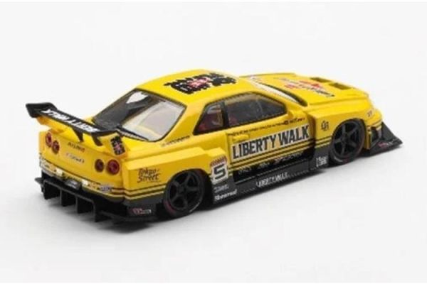 (預購) MINIGT 1/64 日產 Nissan LB-ER34 Super Silhouette SKYLINE Sport Yellow RHD MGT01182-R 20260312 MINIGT 1/64 日產 Nissan LB-ER34 Super Silhouette SKYLINE Sport Yellow RHD MGT01182-R