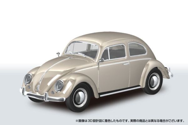AOSHIMA 青島 樂Pla Snap Kit 20-LB 福斯金龜車 淺米色 組裝模型 AOSHIMA 青島 樂Pla Snap Kit 20-LB 福斯金龜車 淺米色 組裝模型