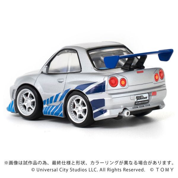 (預購) TAKARATOMY T-SPARK Q Village QV-02 玩命關頭 NISSAN SKYLINE GT-R (R34) (預購) TAKARATOMY T-SPARK Q Village QV-02 玩命關頭 NISSAN SKYLINE GT-R (R34)