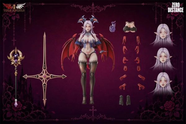 (預購) [豪華版] 零距工作室 x Ldle Angels 1/12 墮天使路西法 白膚 可動完成品 20260813 [豪華版] 零距工作室 x Ldle Angels 1/12 墮天使路西法 白膚 可動完成品
