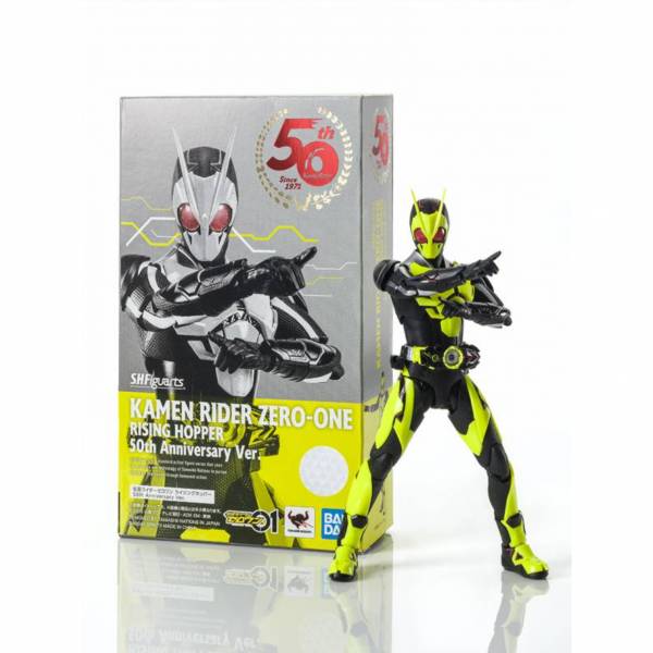 BANDAI S.H.Figuarts SHF 假面騎士 ZERO-ONE 躍昇蝗蟲形態 50週年 BANDAI,S.H.Figuarts,SHF,假面騎士,ZERO-ONE,躍昇蝗蟲形態,50週年,