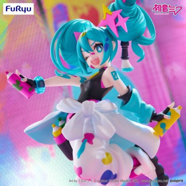 Furyu 景品 初音未來 Trio-Try-iT公仔 塗鴉女孩Ver. 2510 Furyu 景品 初音未來 Trio-Try-iT公仔 塗鴉女孩Ver.