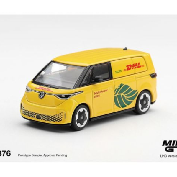 (預購) [吊卡版] MINIGT 1/64 福斯 Volkswagen ID.Buzz DHL Electric LHD MGT01376-BL 20260910 [吊卡版] MINIGT 1/64 福斯 Volkswagen ID.Buzz DHL Electric LHD MGT01376-BL