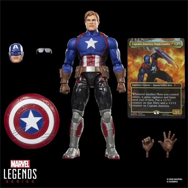 (預購) Hasbro 孩之寶 漫威傳奇x魔法風雲會- 美國隊長人物卡牌組 20260913 Hasbro 孩之寶 漫威傳奇x魔法風雲會- 美國隊長人物卡牌組