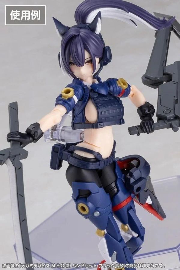 (預購) Kotobukiya 壽屋 女神裝置 M.S.G 09 手部零件套組 黑色 組裝模型 KP910 20260819 Kotobukiya 壽屋 女神裝置 M.S.G 09 手部零件套組 黑色 組裝模型 KP910