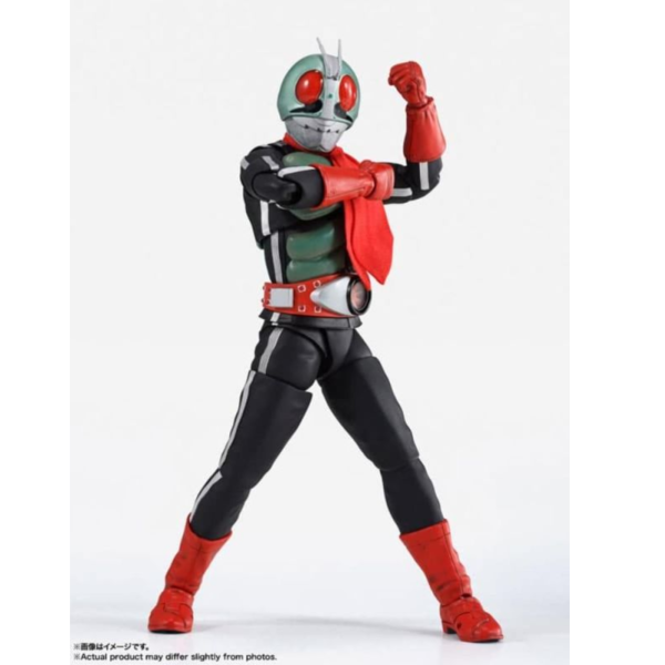 (預購) [再販] BANDAI S.H.F 真骨彫製法 假面騎士新2號 (榮光的昭和騎士) 可動完成品 20260609 [再販] BANDAI S.H.F 真骨彫製法 假面騎士新2號 (榮光的昭和騎士) 可動完成品