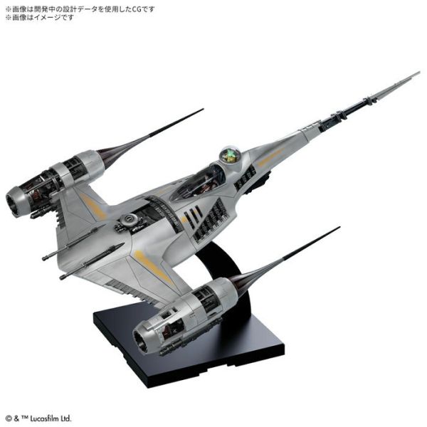 BANDAI 1/48 星際大戰 曼達洛人 N-1星式戰機 組裝模型 BANDAI 1/48 星際大戰 曼達洛人 N-1星式戰機 組裝模型
