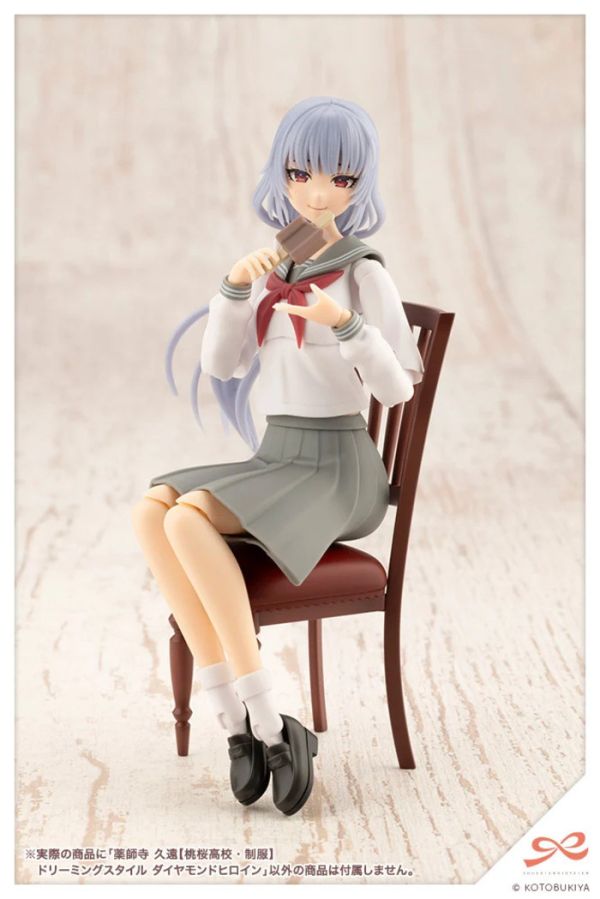 [壽屋限定] Kotobukiya 壽屋 1/10 創彩少女庭園 藥師寺久遠 櫻桃高校制服 夢想風 鑽石女主角 組裝模型 JK071 [壽屋限定] Kotobukiya 壽屋 1/10 創彩少女庭園 藥師寺久遠 櫻桃高校制服 夢想風 鑽石女主角 組裝模型 JK071
