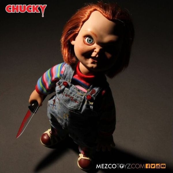 MEZCO TOYZ MDS Mega Scale 超大隻 會說話 靈異入侵 鬼娃恰吉 陰險兇殘版 好孩子恰吉 15吋 可動完成品 MEZCO TOYZ MDS Mega Scale 超大隻 會說話 靈異入侵 鬼娃恰吉 陰險兇殘版 好孩子恰吉 15吋 可動完成品