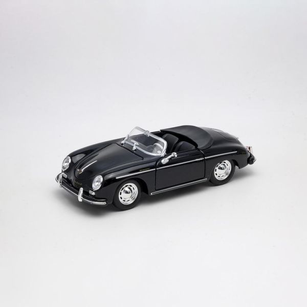 (預購) WELLY 4.75吋 保時捷 Porsche 356A Speedster 敞篷跑車模型 24106C-W(黑色) 20260915 WELLY 4.75吋 保時捷 Porsche 356A Speedster 敞篷跑車模型 24106C-W(黑色)