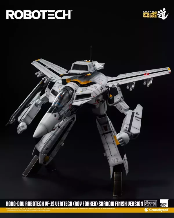 (預購) 特別式樣 threezero ROBO-DOU 超時空要塞 VF-1S 變形戰鬥機 洛福卡 寫實陰影塗裝版 20.3cm 3Z10796W0 20260825 threezero ROBO-DOU 超時空要塞 VF-1S 變形戰鬥機 洛福卡 明暗塗裝版 20.3cm 3Z10796W0