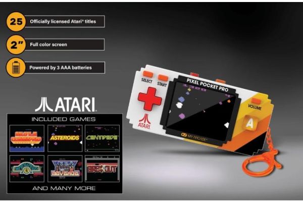 (預購) MY ARCADE 口袋版-Atari 電池另購 20260422 MY ARCADE 口袋版-Atari 電池另購