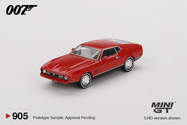 MINIGT 1/64 福特 Ford Mustang Mach 1 "Diamonds Are Forever" 詹姆士龐德 007:金鋼鑽 English Blister Packaging 英文吊卡包裝 MGT00905-007E MINIGT 1/64 詹姆士龐德 007:金手指 Ford Mustang Mach 1 "Diamonds Are Forever" English Blister Packaging 英文吊卡包裝 MGT00905-007E