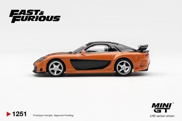(預購) [吊卡版] MINIGT 1/64 馬自達 Mazda RX-7 VeilSide Fortune 玩命關頭3:東京甩尾 韓哥 MGT01251-BL LHD 20260604 [吊卡版] MINIGT 1/64 馬自達 Mazda RX-7 VeilSide Fortune 玩命關頭3:東京甩尾 韓哥 MGT01251-BL LHD