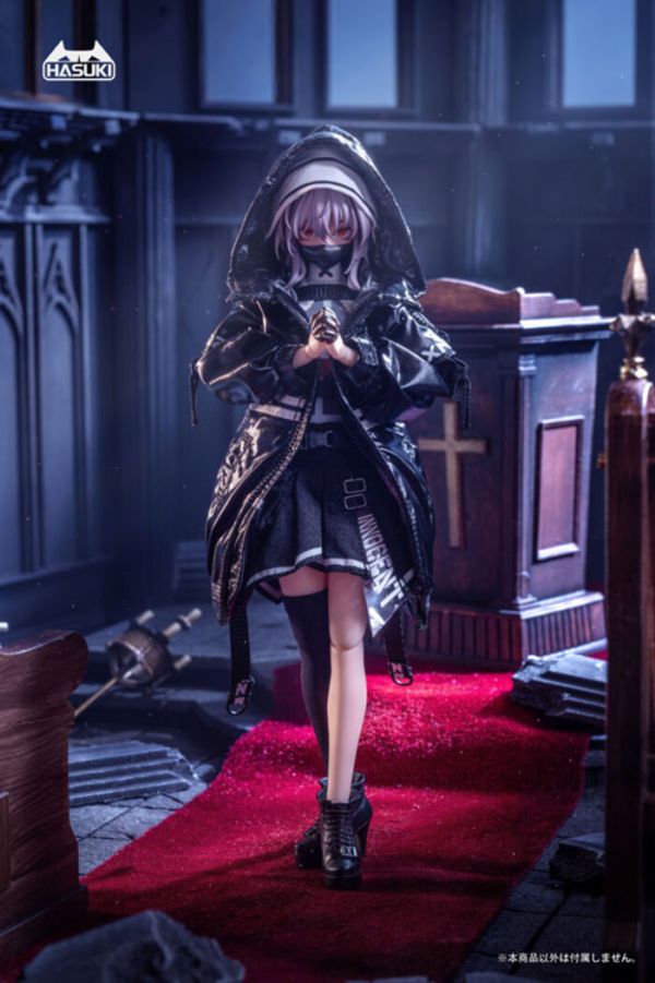 [豪華版] HASUKI 1/12 pocket art系列第九彈 魅魔修女 芙莉德 可動完成品 PA009SP [豪華版] HASUKI 1/12 pocket art系列第九彈 魅魔修女 芙莉德 可動完成品 PA009SP