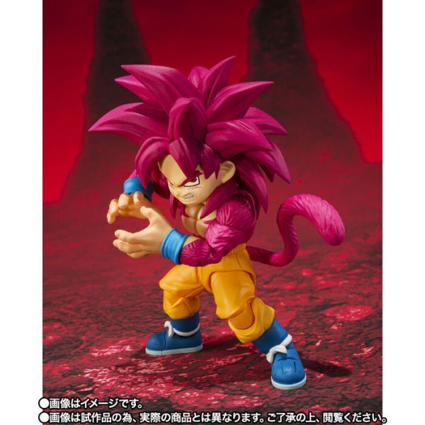 BANDAI S.H.Figuarts SHF 七龍珠 超級賽亞人4 孫悟空MINI DAIMA 可動完成品 BANDAI S.H.Figuarts SHF 七龍珠 超級賽亞人4 孫悟空MINI DAIMA 可動完成品