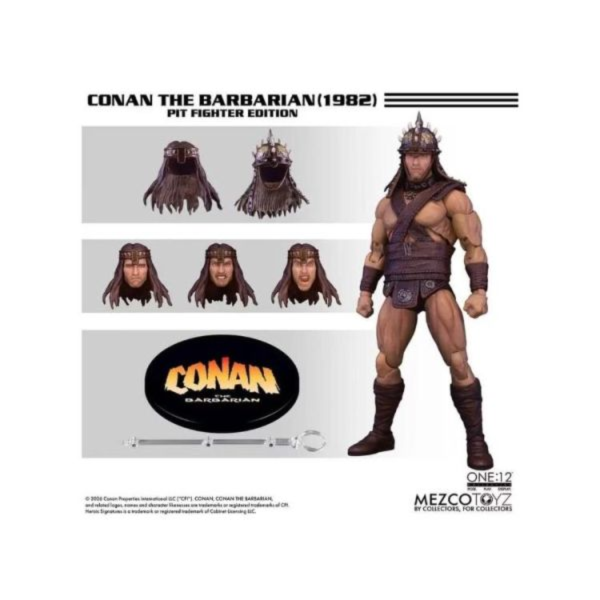 (預購) MEZCO TOYZ One:12 Collective 王者之劍 柯南 角鬥士版 約16cm 可動完成品 20260611 MEZCO TOYZ One:12 Collective 王者之劍 柯南 角鬥士版 約16cm 可動完成品