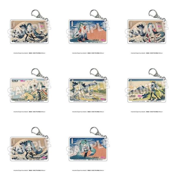 (預購) Good Smile 盲盒 葛飾北齋×初音未來 透明壓克力吊飾 全8種 一中盒8入販售 20260201 Good Smile 盲盒 葛飾北齋×初音未來 透明壓克力吊飾 全8種 一中盒8入販售