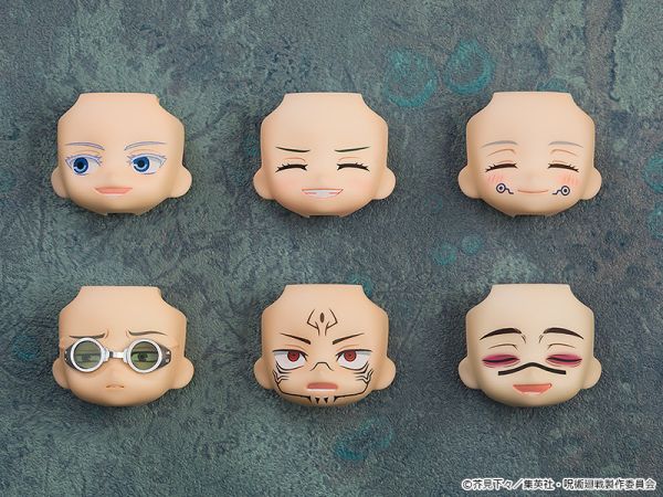 Good Smile 黏土人配件系列 替換用臉部表情 咒術迴戰02 一中盒6入販售 Good Smile 黏土人配件系列 替換用臉部表情 咒術迴戰02 一中盒6入販售