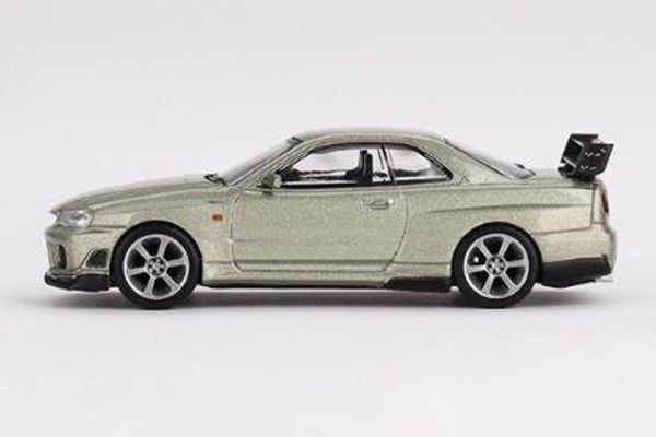 MINIGT 1/64 日產 Nissan Skyline GT-R R34 Millennium Jade 右駕 MINIGT 1/64 日產 Nissan Skyline GT-R R34 Millennium Jade 右駕