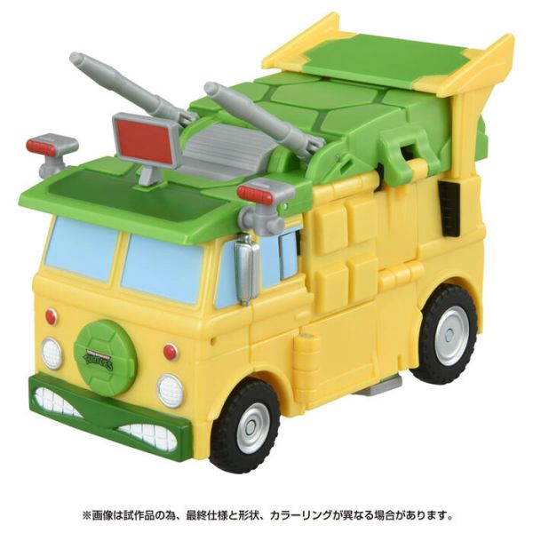 TAKARATOMY 變形金剛 忍者龜 派對重擊 可動完成品 TAKARATOMY 變形金剛 忍者龜 派對重擊 可動完成品