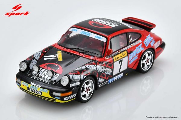 (預購) SPARK 1/43 保時捷 Porsche 911 964 Carrera RS No.7 9th Nurburgring 24H 1992 20261109 SPARK 1/43 保時捷 Porsche 911 964 Carrera RS No.7 9th Nurburgring 24H 1992