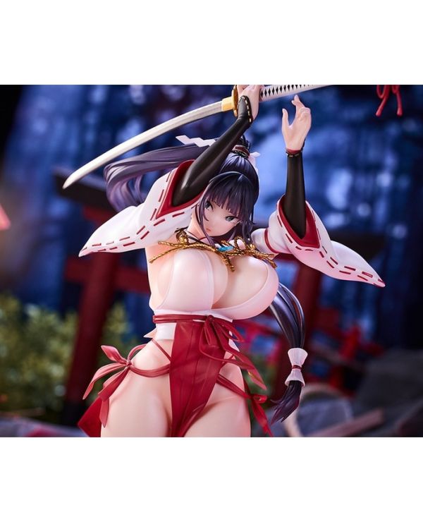 [18禁商品] HOTVENUS 1/6 淪為奴隸的戰巫女 藤堂朔夜 PVC完成品 [18禁商品] HOTVENUS 1/6 淪為奴隸的戰巫女 藤堂朔夜 PVC完成品