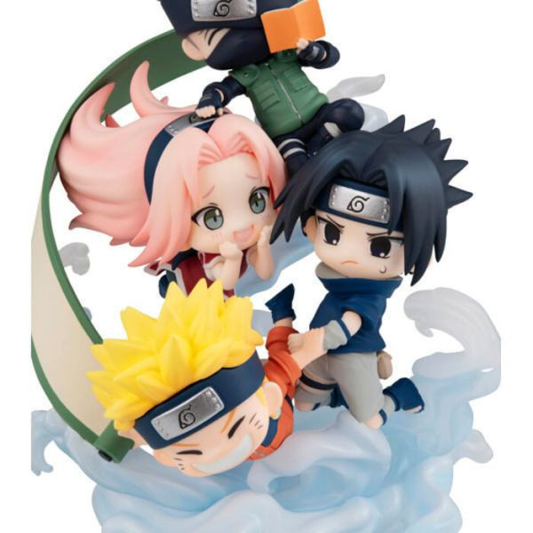 [特典版] MegaHouse FigUnity 火影忍者 疾風傳 第七班集合！ PVC完成品 [特典版] MegaHouse FigUnity 火影忍者 疾風傳 第七班集合！ PVC完成品