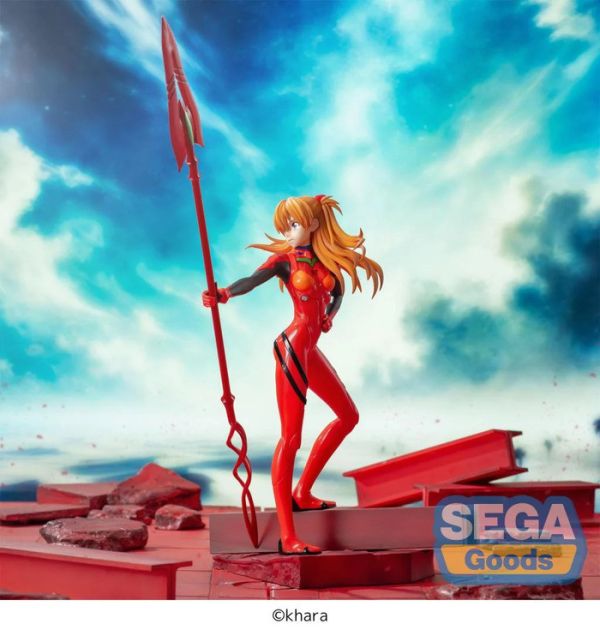 SEGA 景品 Luminasta 新世紀福音戰士 明日香x卡西烏斯之槍 2510 SEGA 景品 Luminasta 新世紀福音戰士 明日香x卡西烏斯之槍