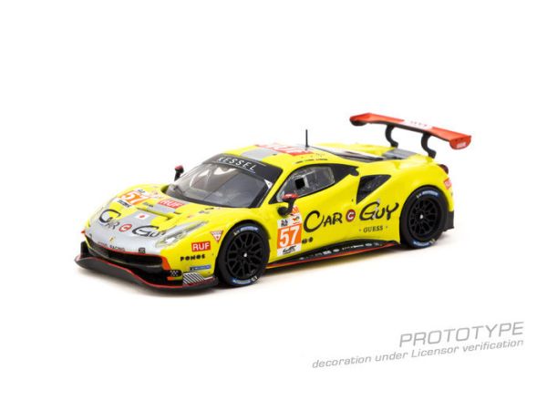 TARMAC WORKS 1/64 法拉利 Ferrari 488 GTE 利曼24耐2023 T64-071-23LM57 TARMAC WORKS 1/64 法拉利 Ferrari 488 GTE 利曼24耐2023 T64-071-23LM57