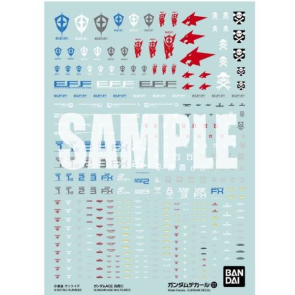 BANDAI 鋼彈專用水貼紙 121 1/144 機動戰士鋼彈AGE 通用 水貼紙1 BANDAI,鋼彈,專用,水貼紙,121,1/144,機動戰士,鋼彈,AGE,通用,水貼紙1,