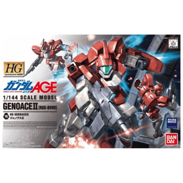 BANDAI 1/144 HG AGE 016 傑諾亞斯II 鋼彈AGE 組裝模型 BANDAI,1/144,HG,AGE,016,傑諾亞斯II,鋼彈AGE,組裝模型,