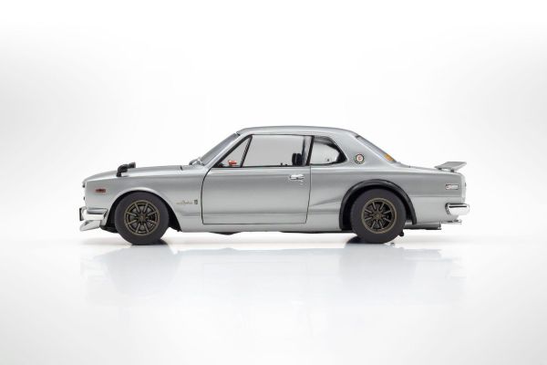 (預購) KYOSHO 京商 1/18 日產 Nissan Skyline 2000 GT-R KPGC10 Silver/White 分別販售 20261029 KYOSHO 京商 1/18 日產 Nissan Skyline 2000 GT-R KPGC10 Silver/White 分別販售