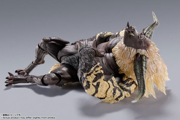 BANDAI S.H.MonsterArts SHM 魔物獵人 激昂金獅子 拉詹 可動完成品 BANDAI S.H.MonsterArts SHM 魔物獵人 激昂金獅子 拉詹 可動完成品