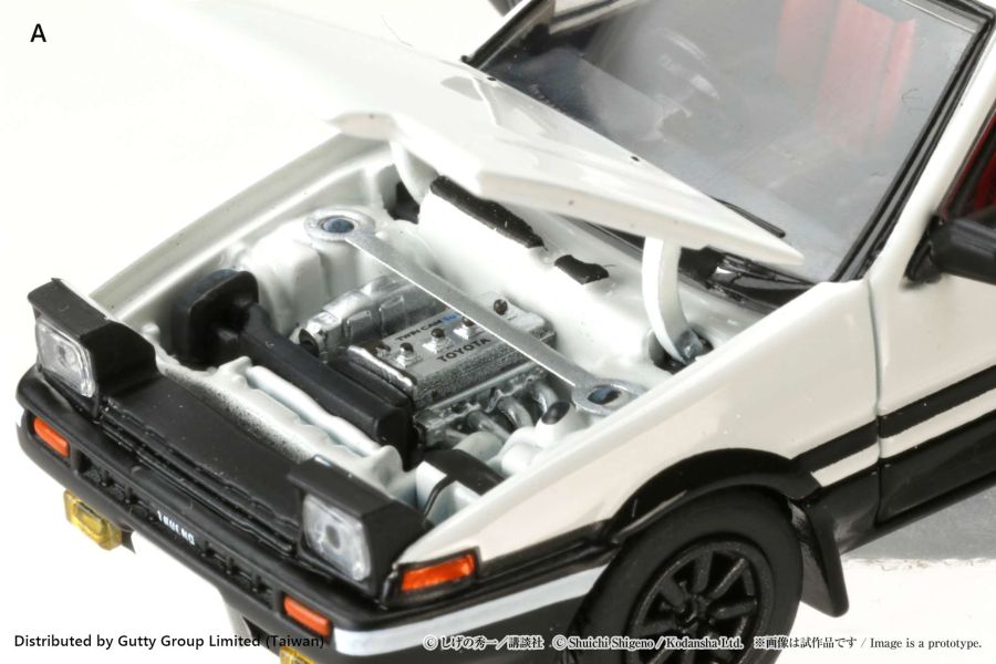 Hobby JAPAN 1/64 豐田 Toyota SPRINTER TRUENO GT APEX (AE86) / 頭文字D場景系列 藤原拓海 VS 須藤京一 伊呂波山道戰 HJ641052DB Hobby JAPAN 1/64 豐田 Toyota SPRINTER TRUENO GT APEX (AE86) / 頭文字D場景系列 藤原拓海 VS 須藤京一 伊呂波山道戰 HJ641052DB