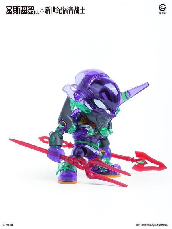 (預購) [限定版] 聖斯基SOSKILL X 新世紀福音戰士 Q版 EVA 初號機 彩透版 組裝模型 上海WF會場限定 20261007 [限定版] 聖斯基SOSKILL X 新世紀福音戰士 Q版 EVA 初號機 彩透版 組裝模型 上海WF會場限定