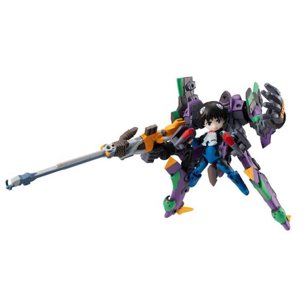 (預購) [再版] MegaHouse Desktop Army 新世紀福音戰士新劇場版 碇真嗣＆初號機 可動完成品 (預購) [再版] MegaHouse Desktop Army 新世紀福音戰士新劇場版 碇真嗣＆初號機 可動完成品