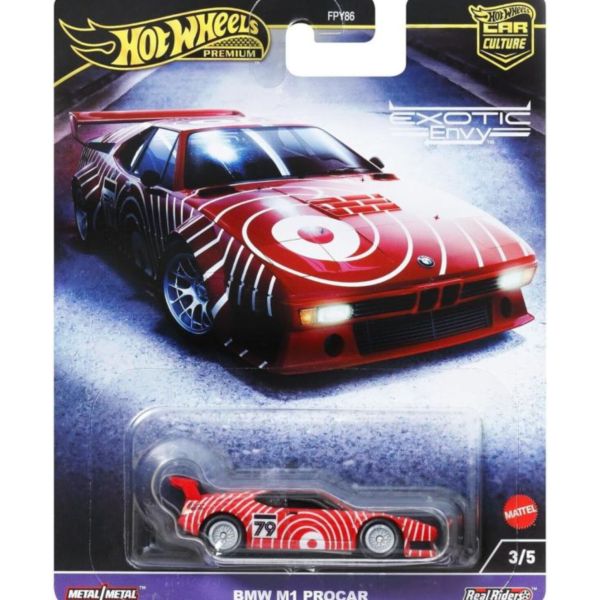 Hot wheels 風火輪 汽車文化系列 寶馬 BMW M1 PROCAR Hot wheels 風火輪 汽車文化系列 寶馬 BMW M1 PROCAR