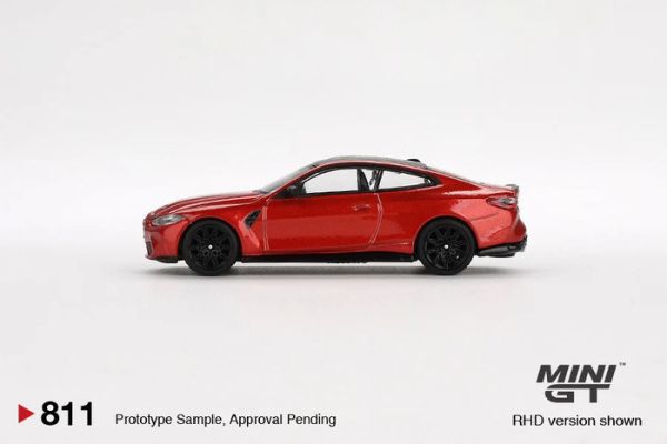 MINIGT 1/64 寶馬 BMW M4 Competition G82 薩基爾橘 MGT00811-L MINIGT 1/64 寶馬 BMW M4 Competition G82 薩基爾橘 MGT00811-L