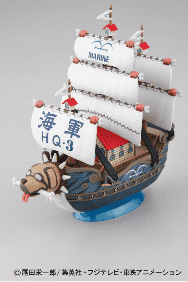 BANDAI 海賊王 航海王 G.S.C 偉大船艦收藏集 008 卡普 海軍軍艦 組裝模型 BANDAI,海賊王,航海王,G.S.C,偉大,船艦,收藏集,008,卡普,海軍軍艦,組裝模型,