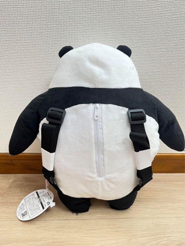 FURYU 景品 熊貓家族 胖胖 絨毛背包 FURYU 景品 熊貓家族 胖胖 絨毛背包